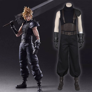 最终幻想7重生FF7 扎克斯·菲尔游戏同款cosplay服男