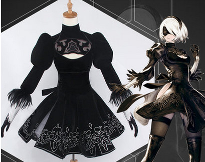 尼尔机械纪元 nier automata 2B 9S cos 服装 cosplay