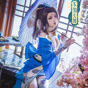 王者荣耀不知火舞cos服时异录魅语cosplay游戏动漫服装全套假发