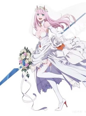 成团 征集ICOS零二02cos服花嫁02婚纱Darling国家队 礼服cosplay