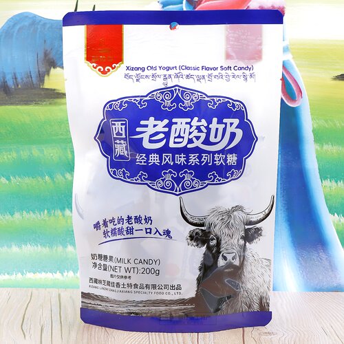 西藏林芝藏佳香老酸奶软糖奶糖