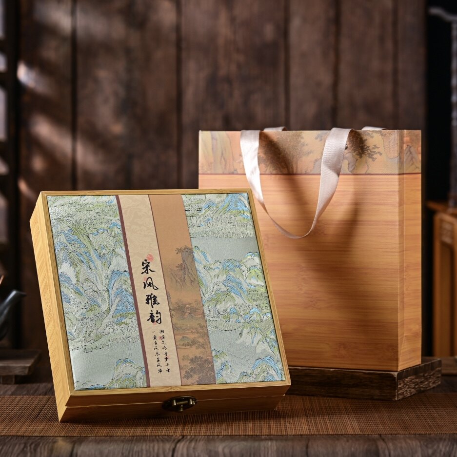 高档普洱茶包装盒福鼎白茶单饼盒200克357克饼茶普洱茶礼盒空盒