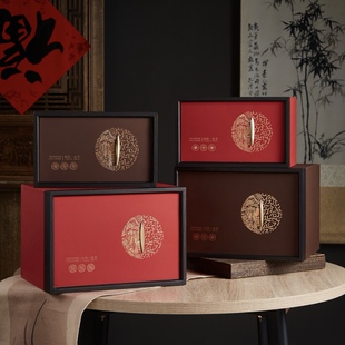 山间一壶茶散茶桶一斤公斤大容量普洱茶包装盒古树红茶白茶空礼盒