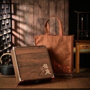 高档普洱茶包装盒福鼎白茶单双饼盒200克357克饼茶普洱茶礼盒空盒