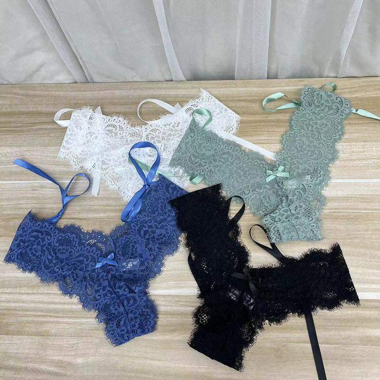 V腰日系可调后系带蕾丝抗菌裆蝴蝶结性感微透低腰镂空丁字内裤女,女士内衣/男士内衣/家居服,女丁字裤,淘宝优惠券,粉丝福利购,淘宝优惠卷