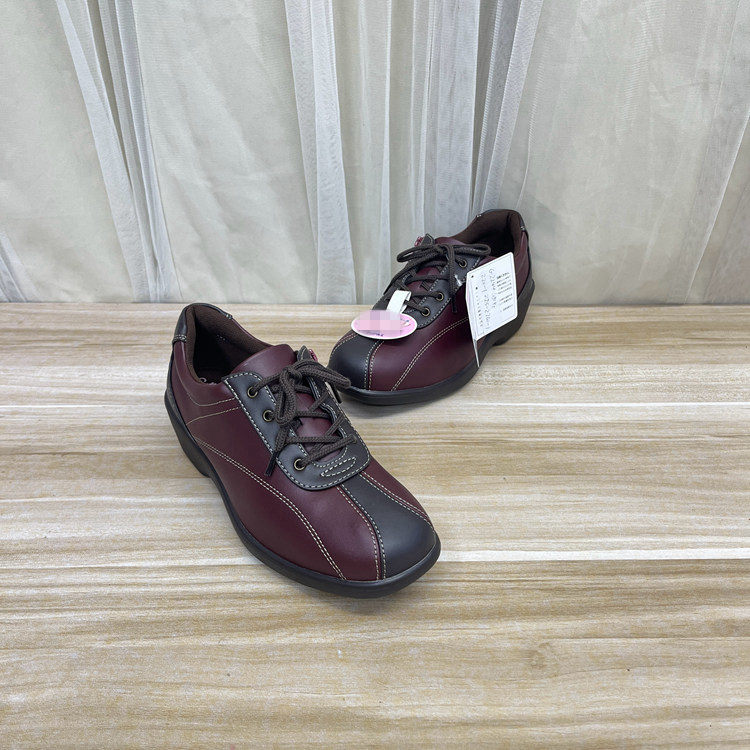 圆头休闲百搭系带单鞋轻便运动鞋