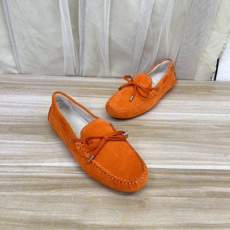 外贸原单女鞋真皮反毛牛皮时尚shoes蝴蝶结内里猪皮平底豆豆鞋,女鞋,乐福鞋（豆豆鞋）,淘宝优惠券,粉丝福利购,淘宝优惠卷