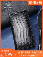 Мужская длинная маленькая сумка клатч, сумка с петлей на руку для отдыха с молнией, бумажник, Таиланд, из натуральной кожи