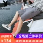 Playboy quần short nam 2019 hè mới cotton nam Hàn Quốc năm quần xu hướng quần nam - Quần short quần đùi nam