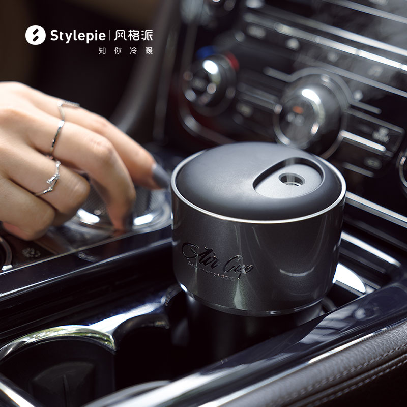 车载空气净化器黑科技负离子氧吧车用加湿器汽车摆件车内去除异味