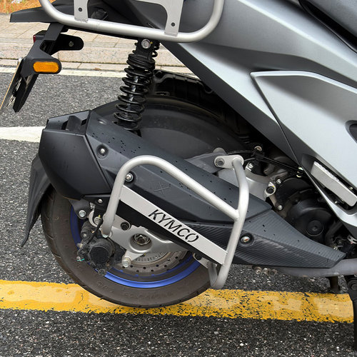 光阳st250排气管护杠保护杠