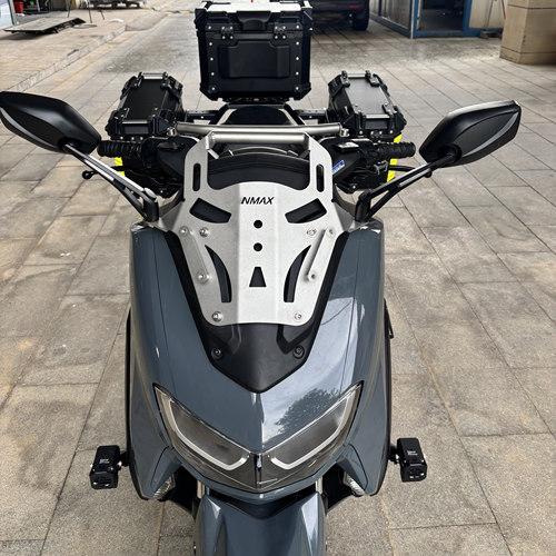 适用雅马哈nmax155挡风玻璃支架