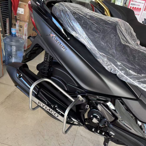 光阳赛艇250赛艇400排气管保护杠