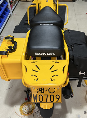 适用本田幼兽cc110后货架后备箱折叠尾板尾箱架行李支架改装配件