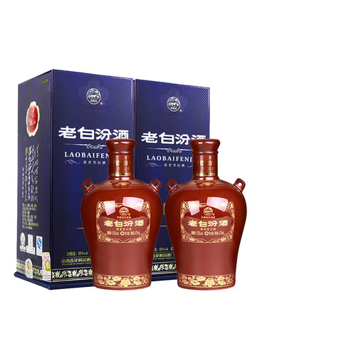 汾酒53度封坛15老白汾2瓶装
