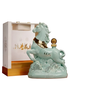 汾酒股份53度杏花村酒马年生肖纪念酒1.5L高度清香型白酒礼盒装