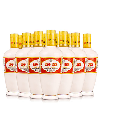 汾酒53度山西杏花村出口瓷瓶汾酒500ml*12瓶整箱装国产高度白酒