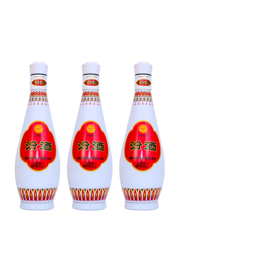 汾酒48度乳白汾酒乳玻汾475mlX3清香型白酒3瓶装