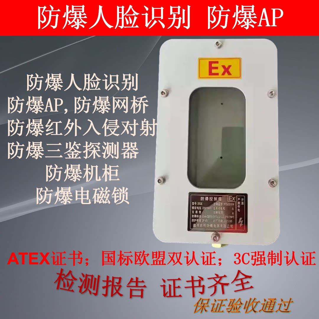 防爆人脸识别门禁防爆AP摆闸道闸