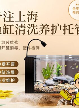 鱼缸清洗换水养护维修造景维护理