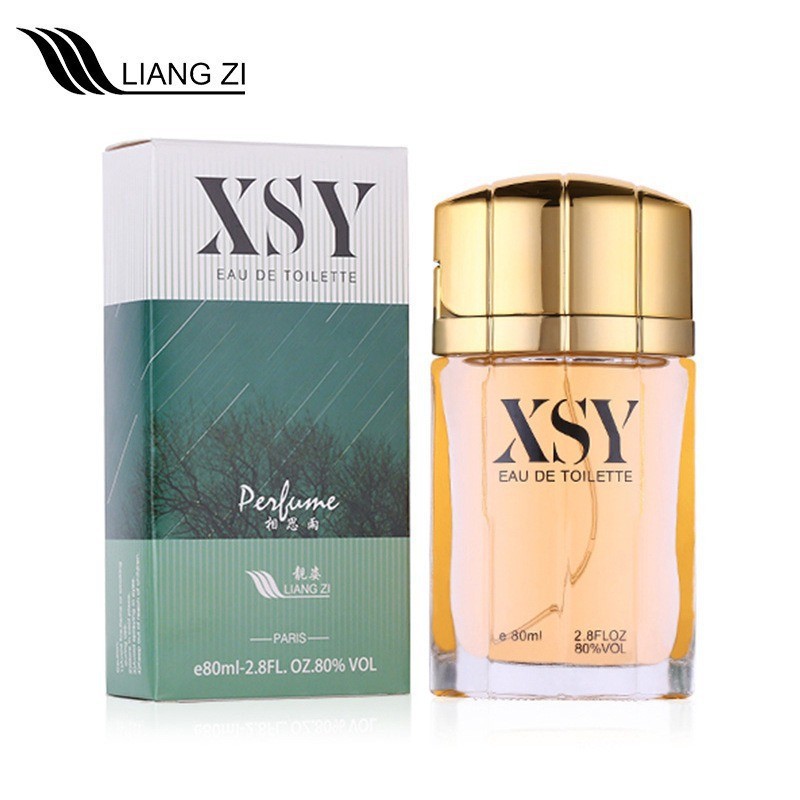 LIANGZI靓姿XSY相思雨男士古龙香水茉莉淡雅清新淡香持久80ml