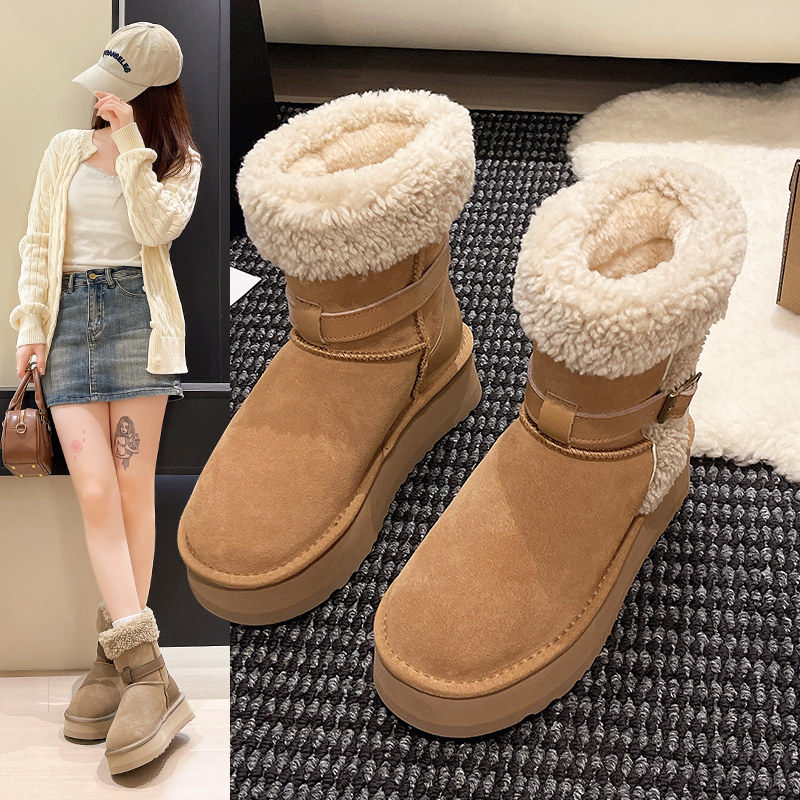 2025新款外穿雪地靴女