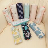 正品 小碎花森系太阳伞女 日本YOCO遮阳伞超强防紫外线黑胶UV伞韩版