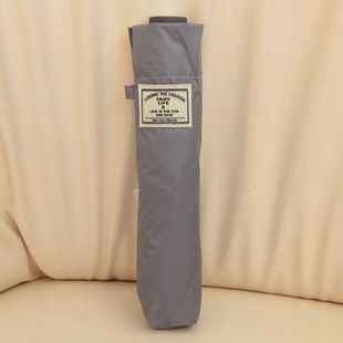 日本超轻细巧铅笔伞黑胶防紫外线伞简约素色太阳伞UPF50+遮阳伞女