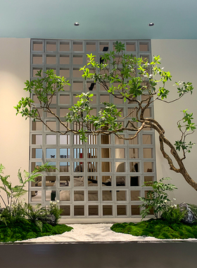 高端马醉木仿真绿植造景