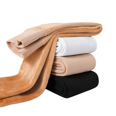 女童踩脚光腿神器加厚肉色打底裤