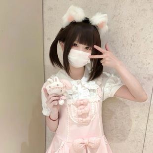 猫耳朵重力感应兽耳漫展万圣节cos送女友声控尾巴 电动猫耳会动