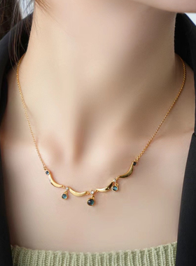 小众设计款复古宫廷风蕾丝项链