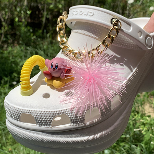 正品流苏穗电话线组合搭配鞋花