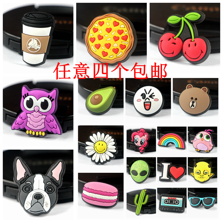 正品皮卡丘海绵宝宝表情包鞋扣