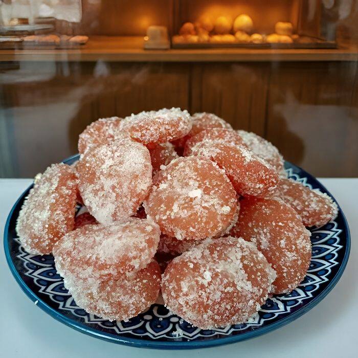 河南特产老式红桔饼枣泥馅椰蓉桔饼蜜三刀雪枣果子传统糕点零食