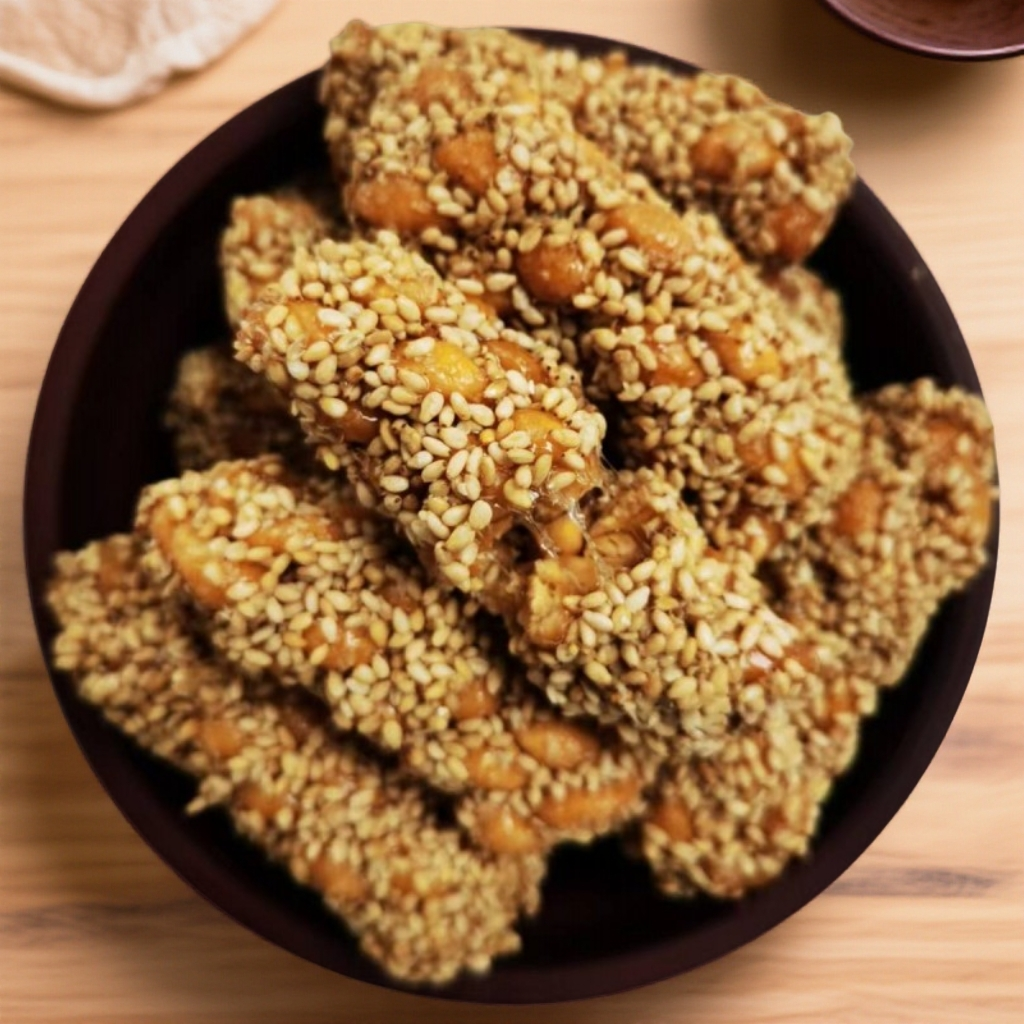 河南特产一袋一斤蜂蜜芝麻小麻花