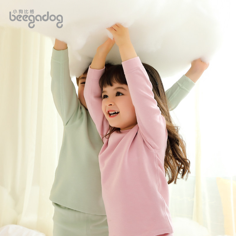 小狗比格宝宝保暖衣套装秋冬儿童美雅碧内衣加厚婴儿内衣套装加绒,童装/婴儿装/亲子装,内衣套装,淘宝优惠券,粉丝福利购,淘宝优惠卷