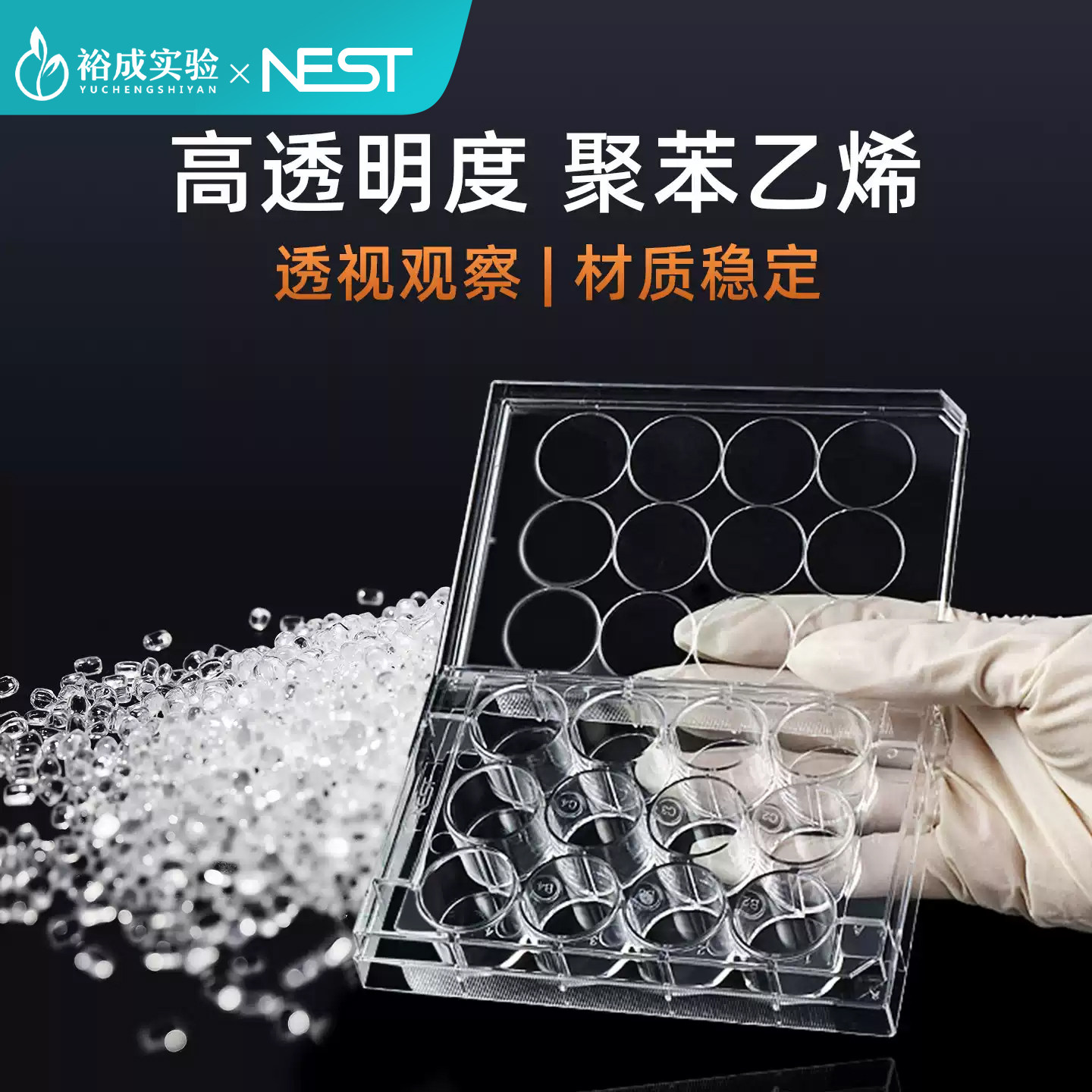耐思NEST 6孔12孔24孔48孔96孔未TC处理细胞培养板悬浮细胞培养板