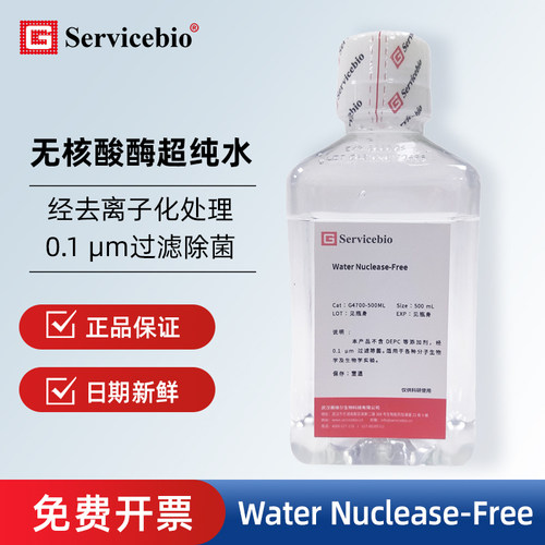 Servicbio无核酸酶超纯水