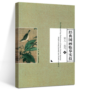国画临摹实技 宋人 辽宁美术出版 新书 社 著 经典 赵斌 正版 花鸟2