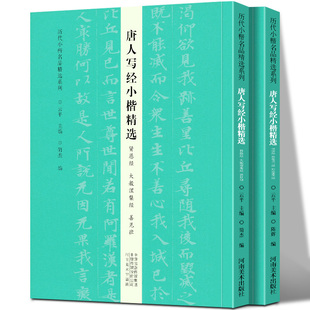 历代小楷名品精选系列 唐人写经小楷精选(兜沙经 转轮圣经妙法莲华经)字帖作品集书籍书法专业书法爱好者初学者辅导班推荐用书