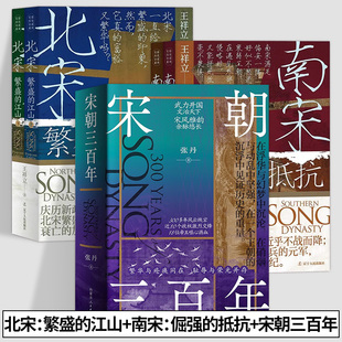 包邮 赵宋王朝 南宋：倔强 宋朝三百年 张丹 王祥立 上下2册 抵抗 北宋南宋政治军事经济 北宋：繁盛 正版 江山