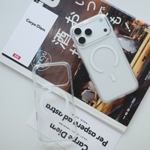 缔格 适用于iPhone17ProMax 全包透明磁力抗摔手机壳