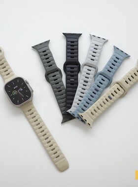 NOMAD 硅胶表带 适用于Apple Watch 1-8代/Ultra 42/44/45/49mm