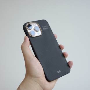 16Pro CarpeDiem 芳纶纤维凯夫拉手机壳 iPhone16ProMax 超轻薄 内置强磁铁