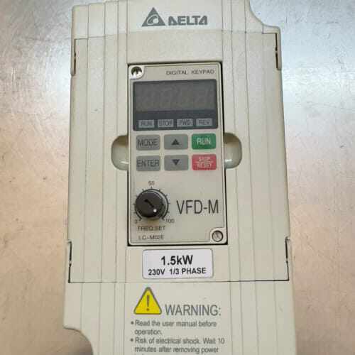 台达变频器VFD-M系列，型号VFD015M21A，1.5k议价