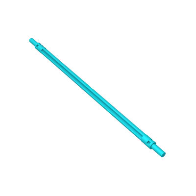 高砖积木零件GDS-1469配件1x16 软轴127.2mm兼容32202MOC拼插散件