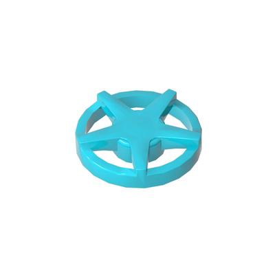 高砖积木零件GDS-21242配件轮毂盖兼容18978A小颗粒MOC拼插散件