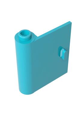 高砖积木零件GDS-1222配件1x3x3 车门(左)兼容60658小颗粒MOC散件