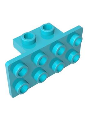 高砖积木零件GDS-639配件1x2-2x4托架件93274-21731小颗粒MOC散件